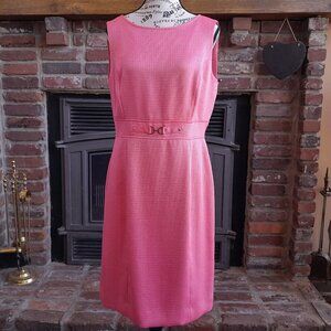 Tahari Pink Shift Dress NWT